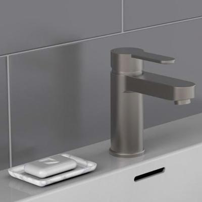 ELEPHANT ééngreepsmengkraan wastafel, grafiet mat keramische schijven geluidsarme, verwisselbare 40 mm-cartouche flexibele metalen aansluitslangen 350 mm volgens DVGW/KTW-A 1 ¼" (Ø ca. 4 cm) ELEPHANT ééngreepsmengkraan wastafel, grafiet mat keramische schijven geluidsarme, verwisselbare 40 mm-cartouche flexibele metalen aansluitslangen 350 mm volgens DVGW/KTW-A 1 ¼" (Ø ca. 4 cm)