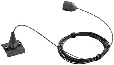 Lyora OphangingSupport Wing voor rail zwart - 108158