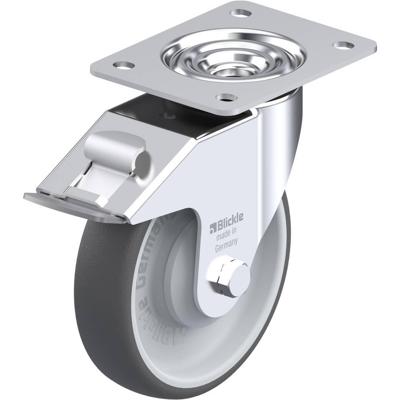 Blickle LE-PTH 160K-FI Zwenkwiel met rem Wieldiameter: 160 mm Draagvermogen (max.): 300 kg 1 stuk(s)