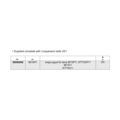 Beta Leeg support voor 96T/SP11, 97TTX/SP11 96T/SPV - 000960958