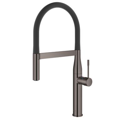Grohe Essence New keukenkraan met handdouche hard graphite