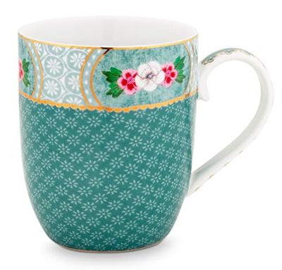 Pip Studio Blushing Birds Mok Blauw Klein