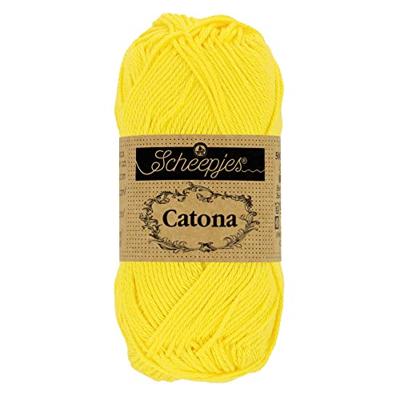 Scheepjes Catona - 10g - 280 Lemon - Haakgaren / Breigaren