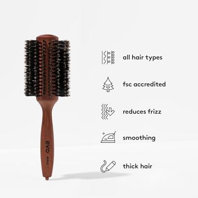 EVO Bruce Natural Bristle Borstel