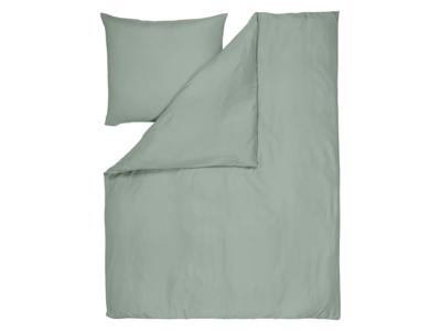 LIVARNO Satijnen dekbedovertrek 140 x 200 cm (Groen)