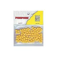 Nellie's Choice • pompoms mini 3mm 100stuks/pkg col. 08 daffodil - thumbnail