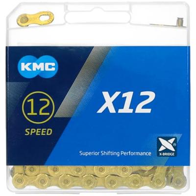 KMC fietsketting x12 ti-n goud 126 schakels