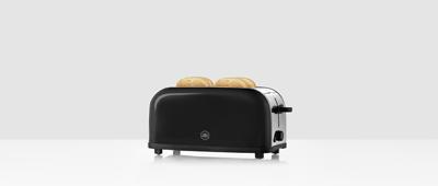 OBH Nordica - Manhattan Black 2 Toaster - Black (2720)