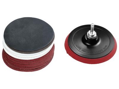 PARKSIDE Haakse slijper accessoires (Schuurschijf + schuurpapier)