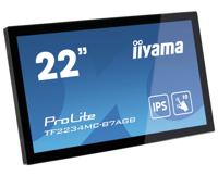 Iiyama ProLite TF2234MC-B7AGB LED-monitor 55.9 cm (22 inch) Energielabel F (A - G) 1920 x 1080 Pixel Full HD 8 ms DisplayPort, VGA, HDMI, USB IPS LED - thumbnail