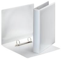 Esselte personaliseerbare ringmap PP voor ft A5 rug van 4,7 cm, 2 D-ringen van 25 mm, wit - thumbnail