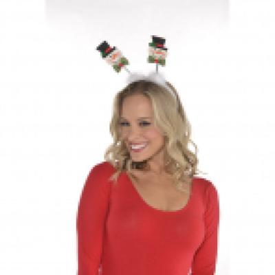 Amscan Haarband Sneeuwpoppen 26 Cm Wit One-size