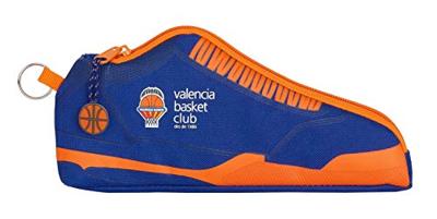 Alleshouder Valencia Basket M584 Blauw Oranje (24 x 10 x 2 cm)