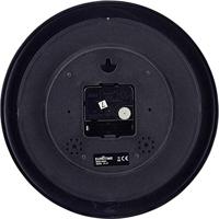 EUROTIME 22221 Wandklok Kwarts 25 cm Zwart - thumbnail