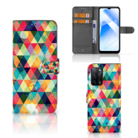 OPPO A16/A16s/A54s | Telefoon Hoesje | Geruit - thumbnail