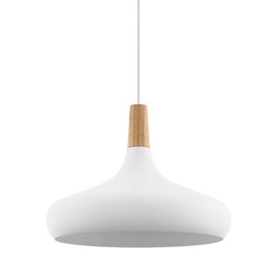 Eglo Moderne hanglampSabinar 40cm wit met houtbruin - 901179