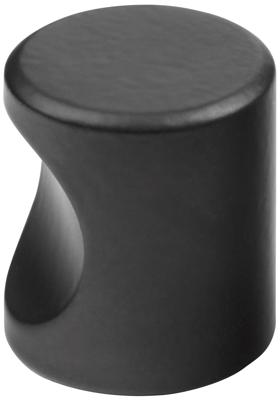 Hermeta 3732-70 meubelknop 25 mm zwart