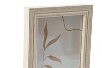 Muurfotlijst DKD Home Decor 32,5 x 1,5 x 45 cm Kristal Natuurlijk Bruin Modern Hout MDF - thumbnail