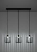 Eglo HanglampGinestrone-Z 3-lichts design zwart - 900724 - thumbnail