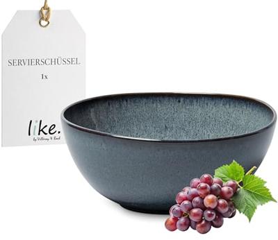 Villeroy & Boch Lave Gris Serveerschaal 2L Villeroy & Boch Lave Gris Serveerschaal 2L