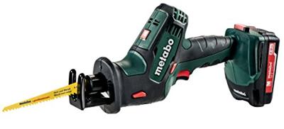 Metabo SSE18LTX Compact 18 Volt Accu Reciprozaag 0-3100 spm 2,0Ah Li-Ion In Koffer - 602266500 Metabo SSE18LTX Compact 18 Volt Accu Reciprozaag 0-3100 spm 2,0Ah Li-Ion In Koffer - 602266500