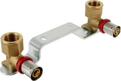 Bonfix Perskoppeling - Alu-pers - Muurplaatbeugel - 1/2 x 16mm