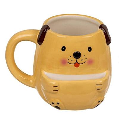 Honden Mok - 450 ml - Met Koekjesvak - Perfect Cadeau Idee