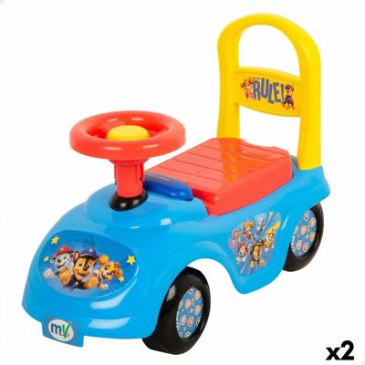 Loopauto The Paw Patrol 43 x 37 x 21 cm (2 Stuks)