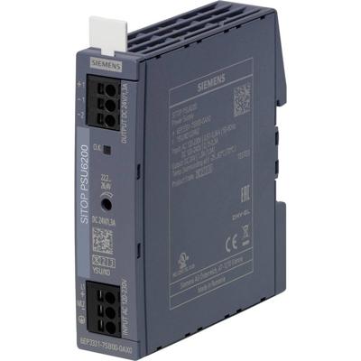 Siemens 6EP33317SB000AX0 Netvoedingsmodule 24 V 1.3 A 31.2 W Aantal uitgangen:1 x Inhoud 1 stuk(s)