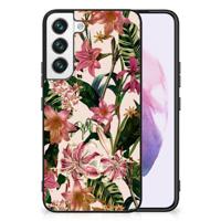 Samsung Galaxy S22 Bloemen Hoesje Flowers - thumbnail