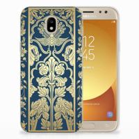 Samsung Galaxy J5 2017 | TPU Case | Beige Flowers - thumbnail