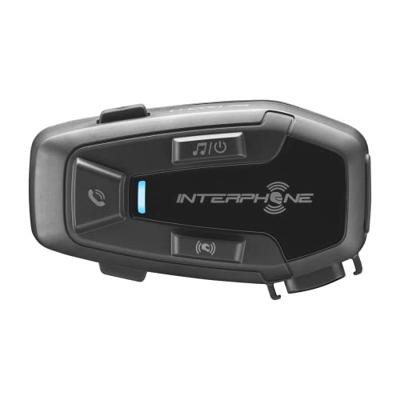 INTERPHONE helm communicatiesysteem "u-com 7 r" helmet com.system interp. u-com 7r single kit
