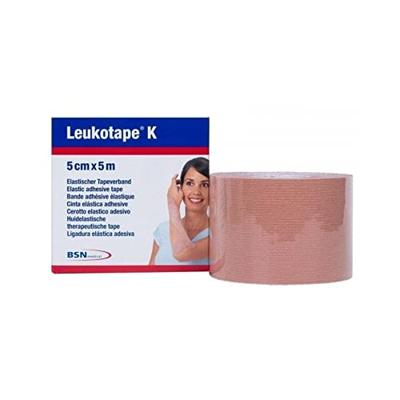 Leukotape K Kleefwindel Elast Huid 5,0cmx5m 1