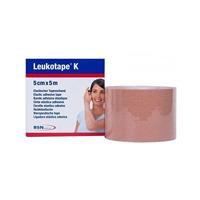 Leukotape K Kleefwindel Elast Huid 5,0cmx5m 1 - thumbnail