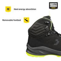 Safety Jogger Modulo S3S Mid | Zwart/Rood | Maat 40 - 5401200271484 - thumbnail