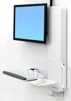 Ergotron 61-081-062 / STYLEVIEW SIT-STAND VL HIGH Monitor-tafelbeugel 1-voudig 61 cm (24) Wit - thumbnail