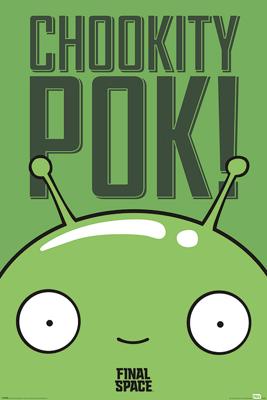 Final Space Mooncake Chookity Pok Poster 61x91.5cm Final Space Mooncake Chookity Pok Poster 61x91.5cm