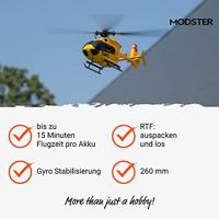 MODSTER EC-135 ÖAMTC Scale RC helikopter RTF - thumbnail