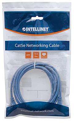 Intellinet 342599 RJ45 Netwerkkabel, patchkabel CAT 6 U/UTP 2.00 m Blauw 1 stuk(s)