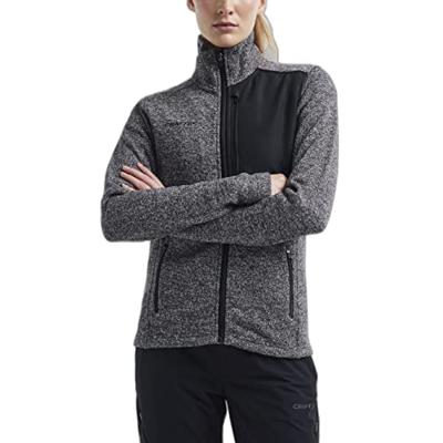 Craft 1912219 ADV Explore Heavy Fleece Jacket W - Grey Melange-Black - XL Craft 1912219 ADV Explore Heavy Fleece Jacket W - Grey Melange-Black - XL