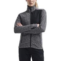 Craft 1912219 ADV Explore Heavy Fleece Jacket W - Grey Melange-Black - XS - thumbnail