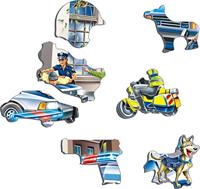 Selecta Larsen legpuzzel de politie, 43st. - thumbnail