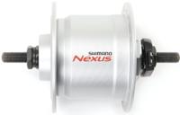 SHIMANO naafdynamo "dh-c3000" shim.hub dyn.dhc3003 28h sol.axle 6v/3w sil.e2 - thumbnail