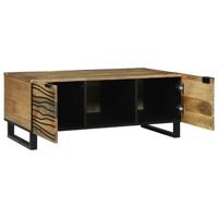 Salontafel Bruin en zwart 100 x 54 x 40 cm - thumbnail