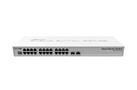 Mikrotik CRS326-24G-2S+RM L2 Gigabit Ethernet (10/100/1000) Power over Ethernet (PoE) Grijs netwerk- - thumbnail