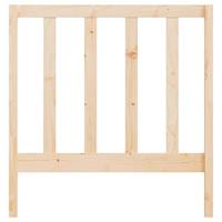Hoofdbord 96x4x100 cm massief grenenhout - thumbnail