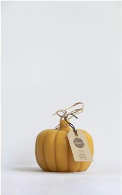 Bijenwaskaars in de vorm van een pompoen - 1 kaars