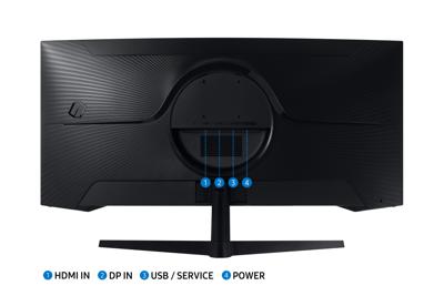 Samsung Odyssey G5 Gaming Monitor (LC34G55TWWRXEN) Monitor Zwart