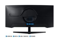 Samsung Odyssey G5 Gaming Monitor (LC34G55TWWRXEN) Monitor Zwart - thumbnail