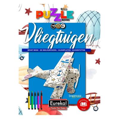 Eureka Puzzelboek Vliegtuigen